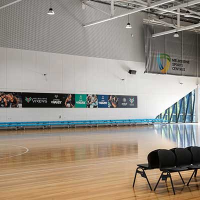 Netball and Multipurpose Sports Flooring at State Netball and Hockey Centre
