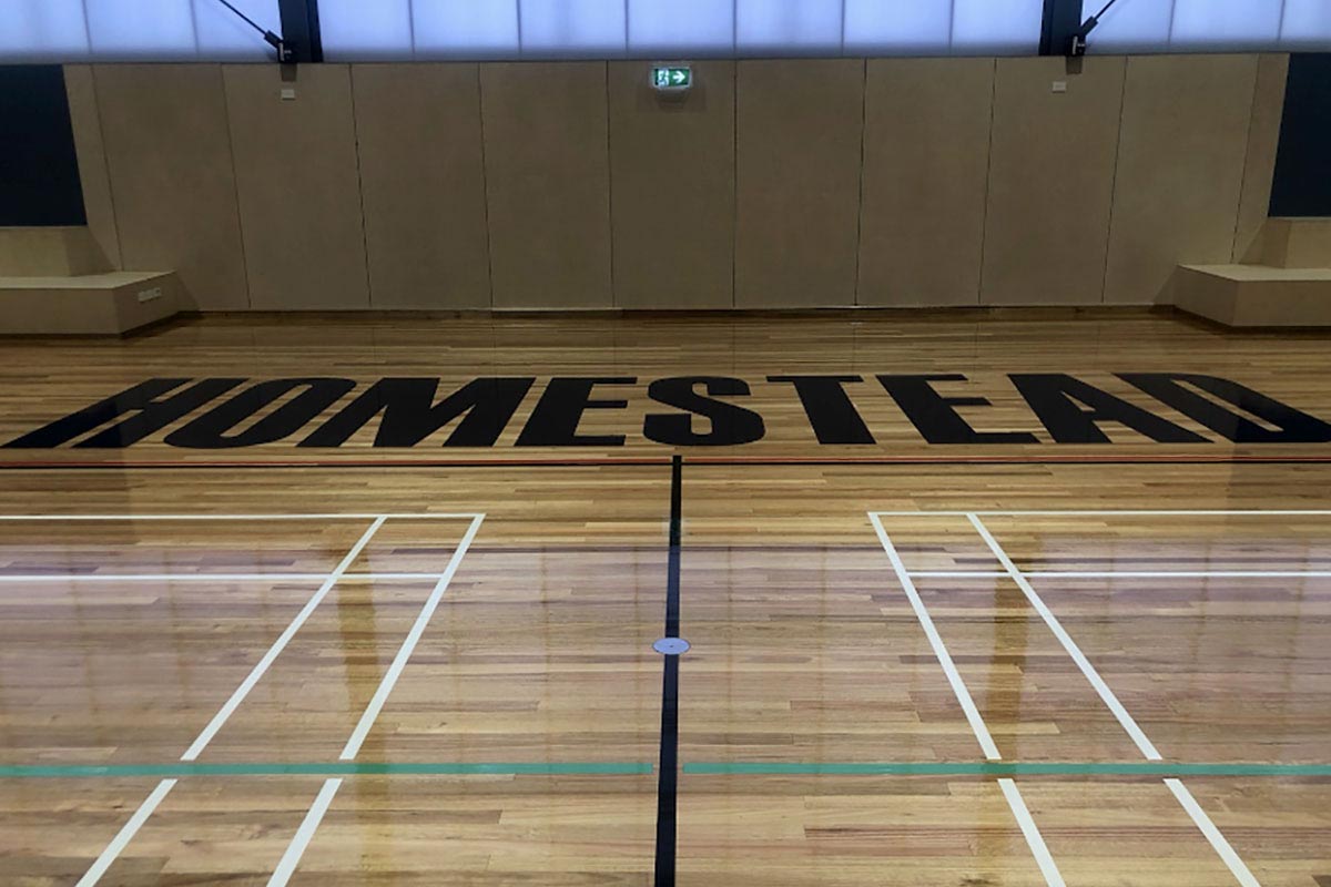 Basketball Court Linemarking and Graphics