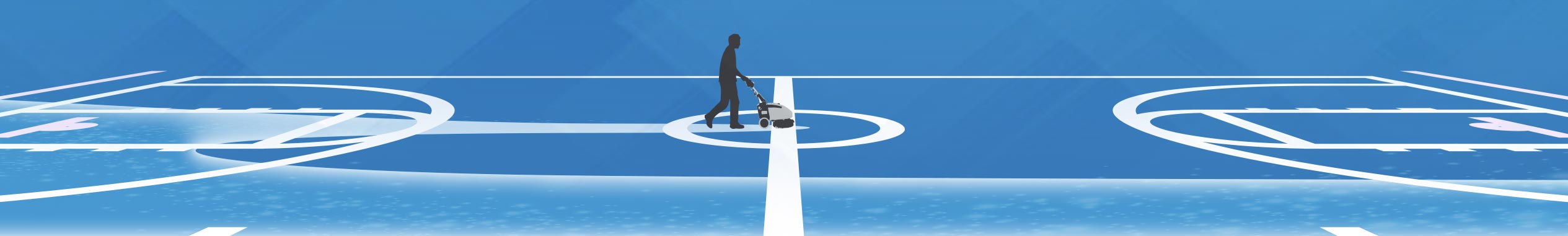 Sports flooring maintenance