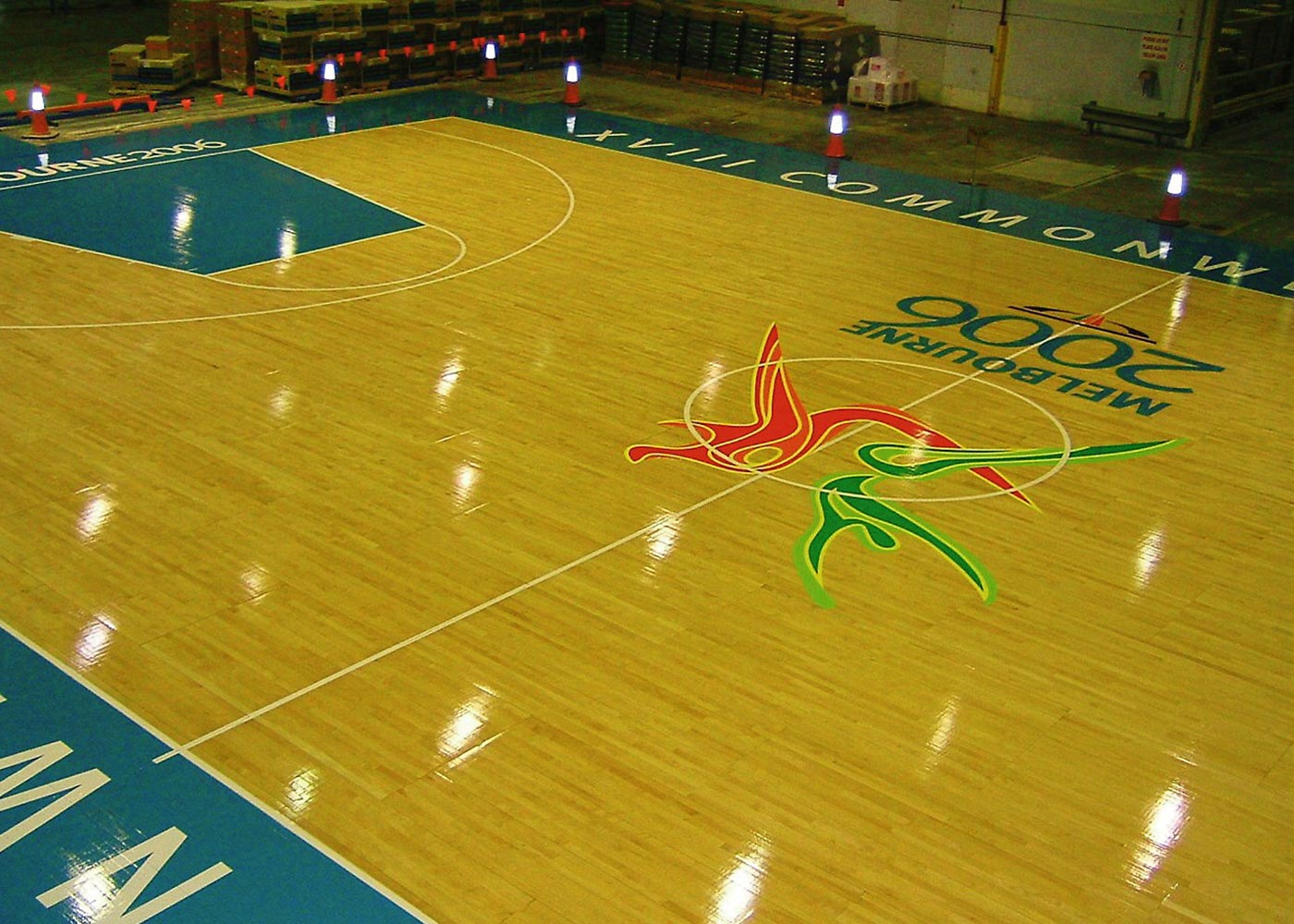 Pro King Sports Flooring at 2006 Commonwealth Games